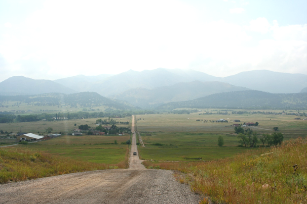 Table Mountain Field Site Plateau Road diffraction path